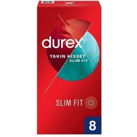 Resim Durex Yakın Hisset Slim Fit Prezervatif 8 Adet 