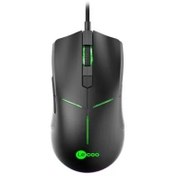 Resim LENOVO LECOO MS109 USB RGB Led Aydınlatmalı 6400dpi Gaming Optic Siyah Mouse 