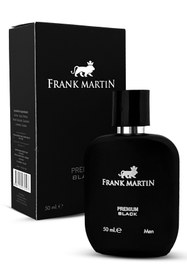 Resim Frank Martin Kutulu Erkek Parfüm Seti Premium Black 50 ml ve Blue 50 ml 
