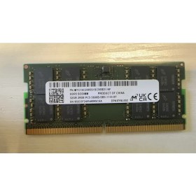 Resim Micron MTC16C2085S1SC56BD1 Ddr5 Modul 32 GB So-Dımm 5600 Mhz PC5-44800 CL46 1.1 V 