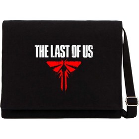 Resim The Last Of Us Blood Siyah Kanvas Postacı Çantası - Siyah 