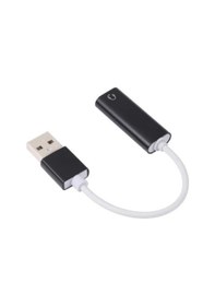 Resim Mikrofonlu Kulaklık Usb Çevirici Usb Ses Kartı 7.1 Tek Girişli Usb Ses Kartı 