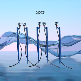 Resim Tarım Kullanımı İçin 360 Derece Dönebilen Kırma Sis Sulama Çivisi Seti 