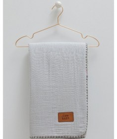 Resim Welsoft Armalı Düz Battaniye - 85x90 Gri 