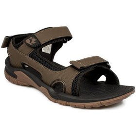 Resim Jack Wolfskin Lakewood Cruise Erkek Sandalet Kahve Haki 