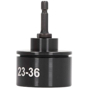 Resim Aubyhe Metal Elektrikli Kapağı Torna Başlığı - 23-36mm Kapak Çapı İçin, Elektrikli Matkap İle Uyumlu, Gıda Ve İlaç Endüstrileri İçin Verimli Kapama 