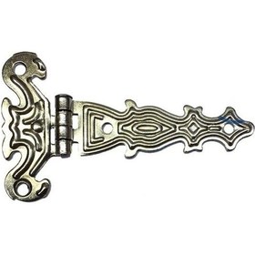 Resim Dekoratif, Sac Tek Kuyruklu Menteşe - 40x68 Mm, Küçük, Nikel, 1 Adet 