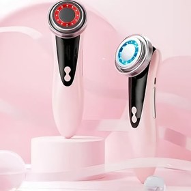Resim 1 Adet Sıcak ve Soğuk Fonksiyonlu Şarj Edilebilir USB LED Yüz Masaj Aleti, 350mAh Lityum Pil, Kokusuz, Renk Kodlamalı Kontroller - Anneler Günü İçin İdeal Hediye 