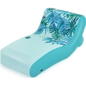 Resim Koltuklu Yatak Bardaklıklı Deniz Yatağı 176 Cm X 107 Cm 