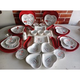 Resim Keramika Peri Masalı 40 Parça Kahvaltı Takımı 