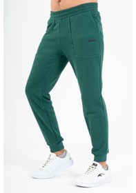 Resim Maraton Sportswear Regular Erkek Ribana Paça Basic Yeşil Eşofman Altı 21815-yeşil Yeşil 