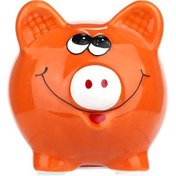 Resim Seramik Domuz Para Kutusu - Ev Dekoru Ve Hediye - 4 Renk Seçeneği - Çocuklar İçin Kazanç Öğretimi - Kesintisiz Birikim Keyfi 