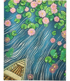 Resim Lotus River Softcover Ultra Defter - Ultra: 18x23cm / 176 sayfa / 100gsm / Çizgisiz Defter 