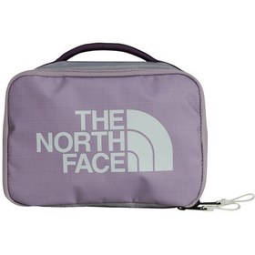 Resim The North Face Base Camp Voyager Toiletry Kit Seyahat Çantası-33085 Açık Gri-koyu Vizon 