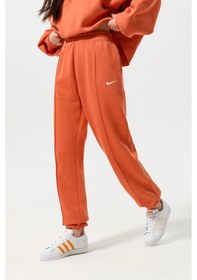 Resim Nike Sportswear Loose Fit Pant Bol Ve Uzun Kesim Turuncu Eşofman Altı 