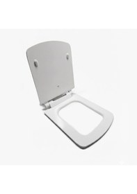 Resim Ideal Standard Strada Z297702 Yavaş Kapanan Klozet Kapağı, Beyaz, Slim-thin, Metal Menteşeli Beyaz 