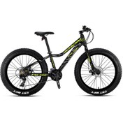Resim Kron Fxc 500 Fat Bike MD 24" Jant 13 CM Kadro 21 Vites Dağ Bisikleti 