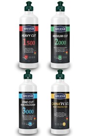 Resim novaxir Medıum Cut 2000 Ara Kat Pasta, 500ml, Silikon-dolgu Içermez Nvmc500ml 