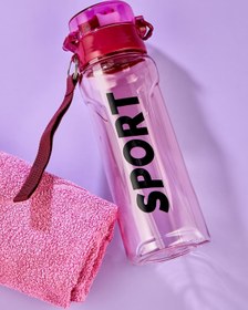 Resim ALİNA HOME Sporcu Sağlıklı Polikarbon Matara 700 Ml, Pipetli Matara 700 ml 