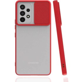 Resim Bilişim Aksesuar Samsung Galaxy A23 5g Kılıf Lens Sürgülü Kamera Korumalı Lensi Kılıf Kapak 