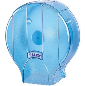 Resim Palex Standart Jumbo Tuvalet Kağıdı Dispenseri Şeffaf Mavi 