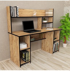 Resim Kalenderdekor1 Kalender Dekor Jimmy-Twins 145 Cm Çalışma Masası Jm04 