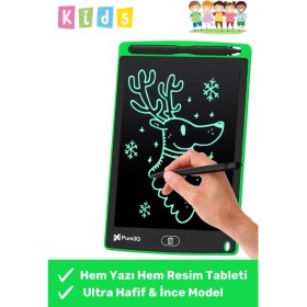 Resim Premium LCD Ekranlı Kalemli Dijital Çizim Tableti Yazı Tahtası Boyama Resim Akıllı Tablet 8,5 Inç 