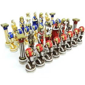 Resim Satranç Taşı Polyester Büyükboy Herkül Dekoratif Hediyelik 