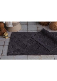 Resim Apricitas 2 Li Banyo Paspası Dıamond Antrasıt Antrasit 