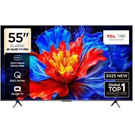 Resim TCL 55'' P8K 4K UHD Google TV 