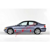 Resim Bmw E46 Krom Yan Kapı Çıtası 1998-2005 6 Prç Paslanmaz Çelik N11.9 