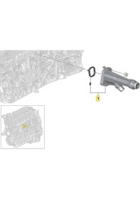 Resim Heropar Bmw Uyumlu N57 N57S Motor Su Flanşı 11117803751 