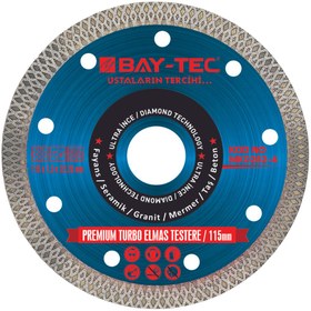 Resim Baytec Bay-tec Premium Turbo Elmas Testere 115mm 