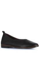 Resim Bueno Shoes Siyah Deri Kadın Babet 01WD3503 01WD3503 