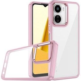 Resim Effox Vivo Y16 Kılıf Flora Kapak - Kırmızı Kirmizi 