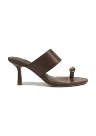 Resim Nine West Ondına 6fx Kahverengi Kadın Topuklu Terlik 000000000102052476 Kahverengi 