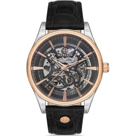 Resim Hislon Sd101t-16kr Otomatik Safir Cam Erkek Kol Saati Çok Renkli 