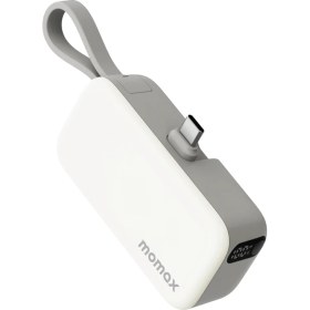 Resim Momax 1-Power Mini 5000 mAh 20W 3'ü 1 Arada Powerbank - Beyaz 