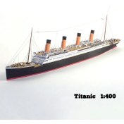 Resim Romeo Mora 1:400 Titanic Kağıt Model Gemi Modeli Manuel Dıy (Yurt Dışından) 