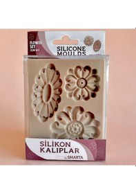 Resim Smarta Silikon Kalıp Çiçek Seti Sk1013040 