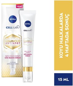 Resim NIVEA Cellular Luminous 630 Koyu Halka Karşıtı Göz Bakım Kremi 15 ML 