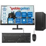 Resim Hp 290 Pro G9 Intel Core i5 12500 64GB 256GB SSD Intel® UHD Graphics Freedos 21.5'' Fhd Monitör 228N8X1AAW37 