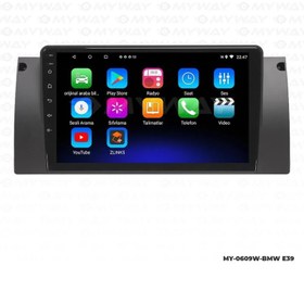 Resim BMW E39 ANDROİD 12 MULTİMEDYA CARPLAY 2GB RAM+32GB HDD NAVİGASYON EKRAN 