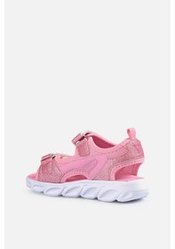 Resim Vicco Roy Işıklı Kız Çocuk Pembe Sandalet Pembe 