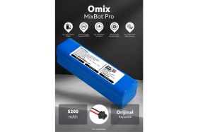 Resim Omix Mixbot Pro 5200MAH Robot Süpürge Bataryası - Çok Katmanlı Koruma Teknolojisi 