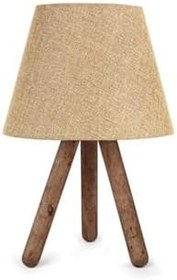 Resim Bohhem Evmodu Tasarım Luce Üç Ayaklı Ahşap Abajur No Color 