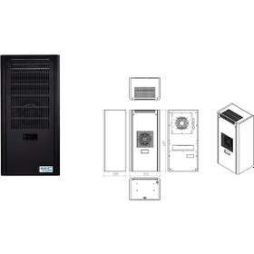 Resim Msc 752VINPW1 820 W Dikey Indoor Endüstriyel Pano Klima 