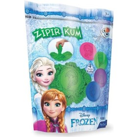 Resim Disney Frozen Zıpır Kum Yeşil 500 G-Red Castle Zkp500-62 