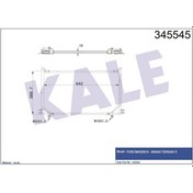 Resim Kale 345545 Radyatör Klima Terrano 2.4 96- 2.7 93- Kurutucu Ile 9 539652734 