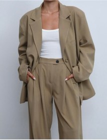 Resim Aec Prive Kadın Blazer Ceket Pantolon Takım - Yeşil / S / Kadın / Kız 